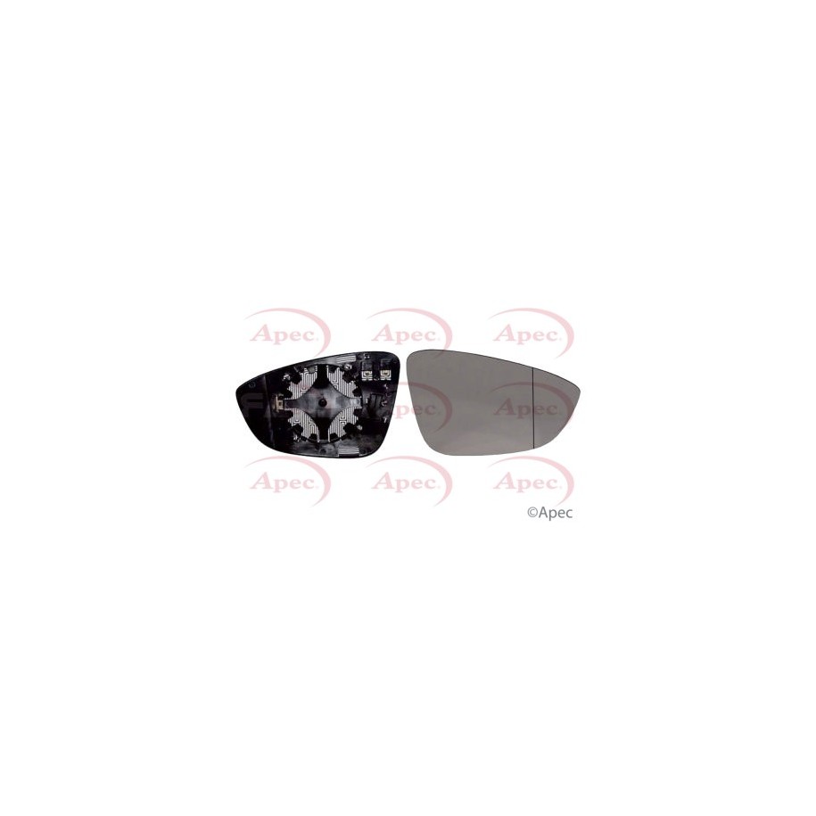 Exterior Mirrors Glass APEC AMG2050 OE Ref 3C8857522A APEC