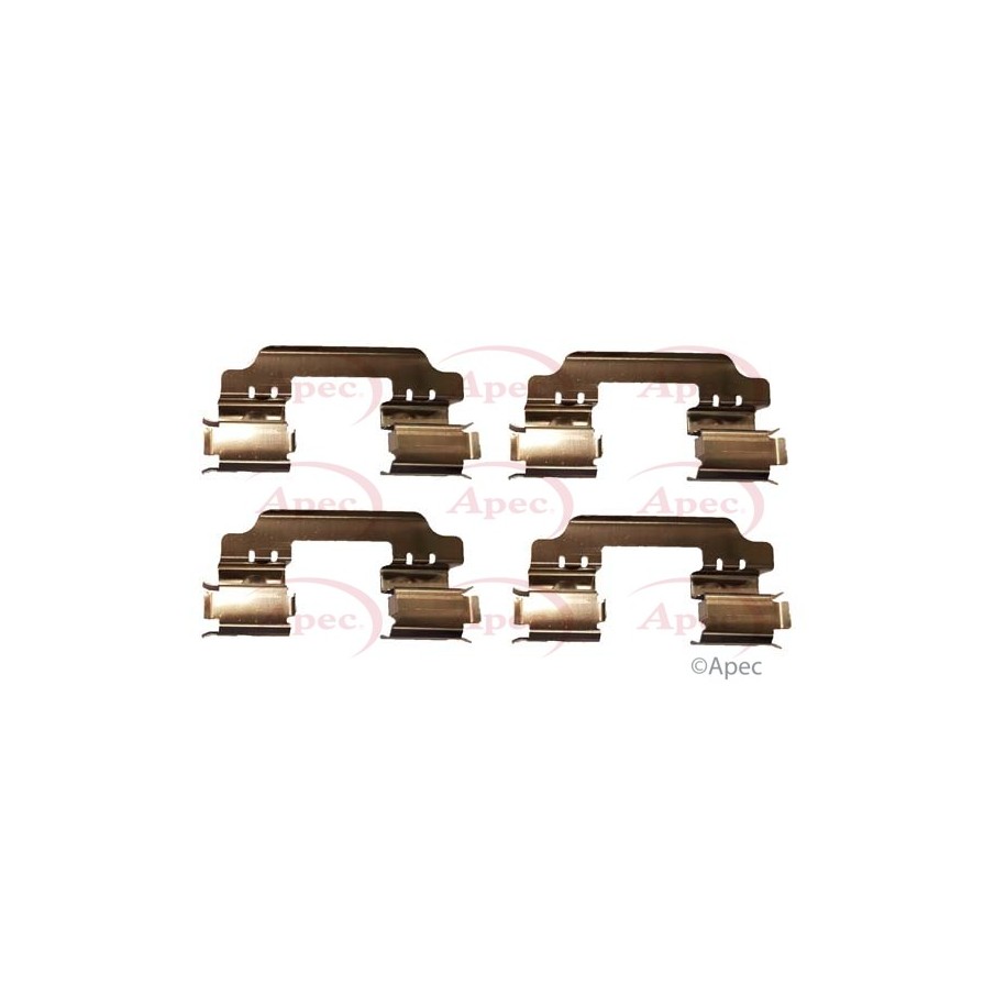 Brake Disc Pad Accessory Kit APEC KIT1035 APEC