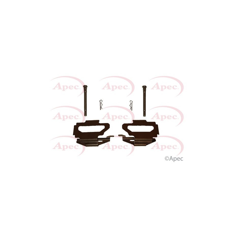 Brake Disc Pad Accessory Kit APEC KIT417 APEC