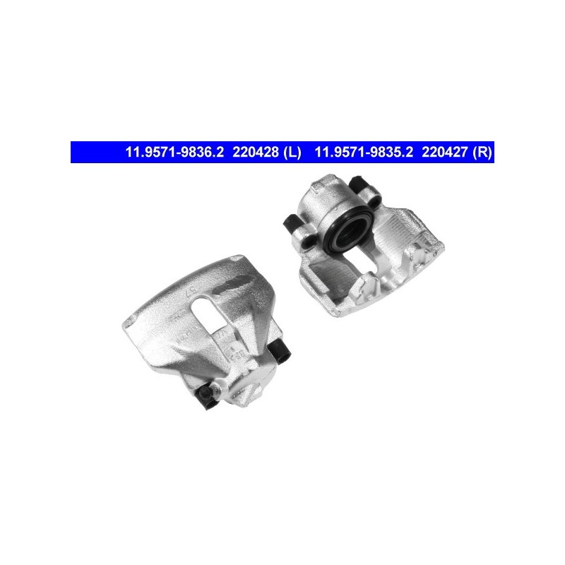 Étrier de frein ATE 11.9571-9836.2 pour AUDI, SEAT, SKODA, VW ATE