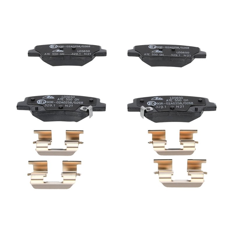Plaquettes de frein ATE 13.0470-5650.2 pour HYUNDAI, KIA, SSANGYONG ATE