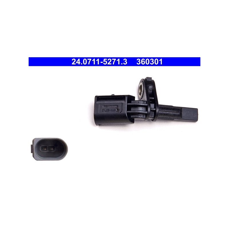 Capteur de vitesse de roue ATE 24.0711-5271.3 pour AUDI, PORSCHE, SEAT et plus encore... ATE