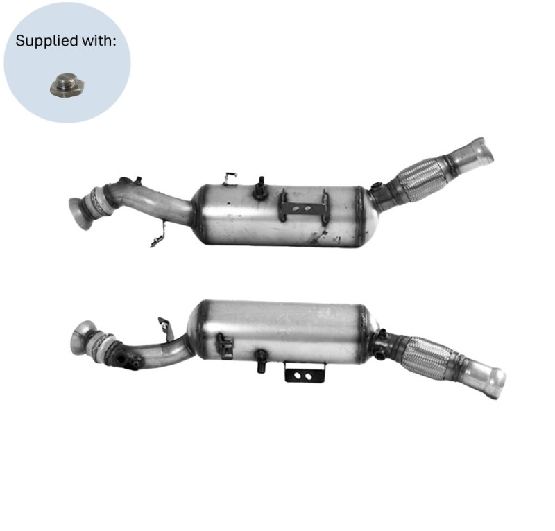 Homologated Diesel Catalytic Converter & SiC DPF - Max Euro Level 6 9064907881 BM11562 BM CATALYSTS