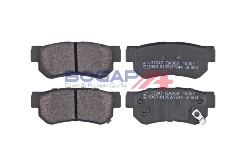 Disc Brake Pad Set BOGAP Y8210286 OE Ref 5830226A00 BOGAP