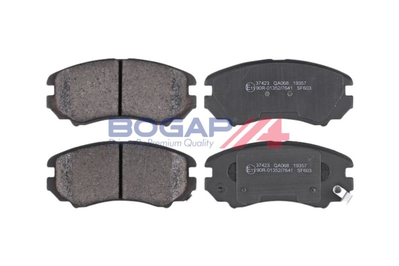 Disc Brake Pad Set BOGAP Y8210290 OE Ref 581012GA01 BOGAP