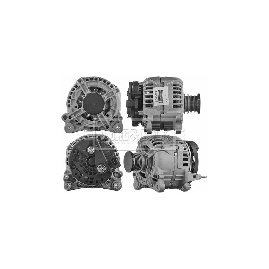 Alternator BORG & BECK BBA3039 OE Ref 65261016002 BORG & BECK