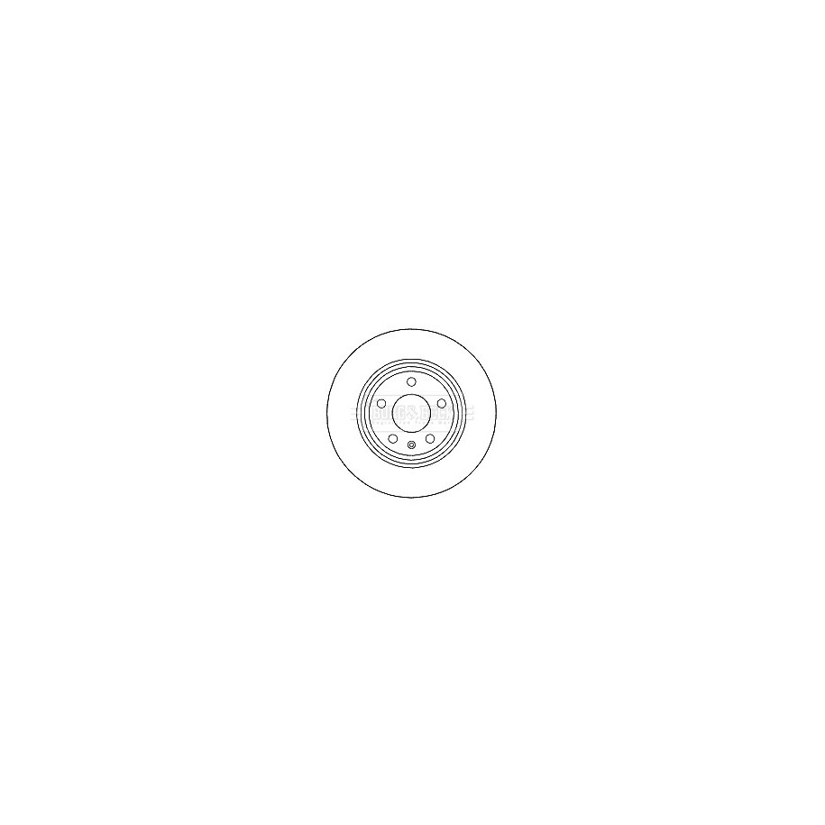 Brake Disc BORG & BECK BBD4635 OE Ref 80A615601B BORG & BECK