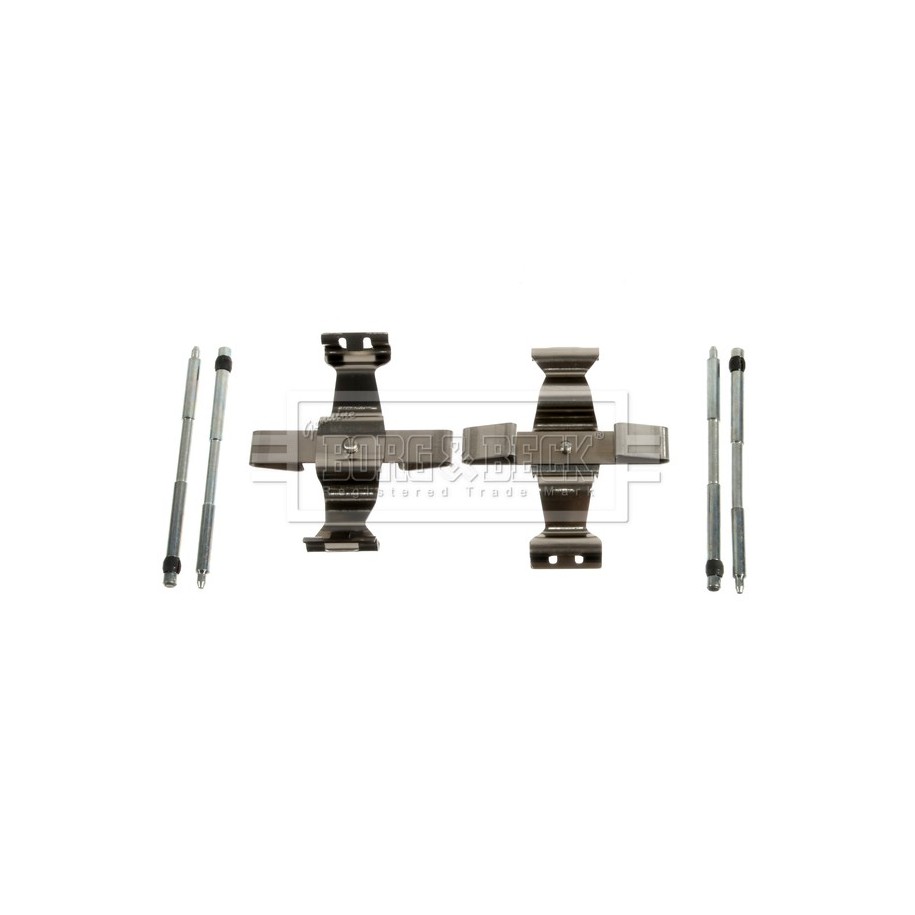 Brake Disc Pad Accessory Kit BORG & BECK BBK1709 BORG & BECK