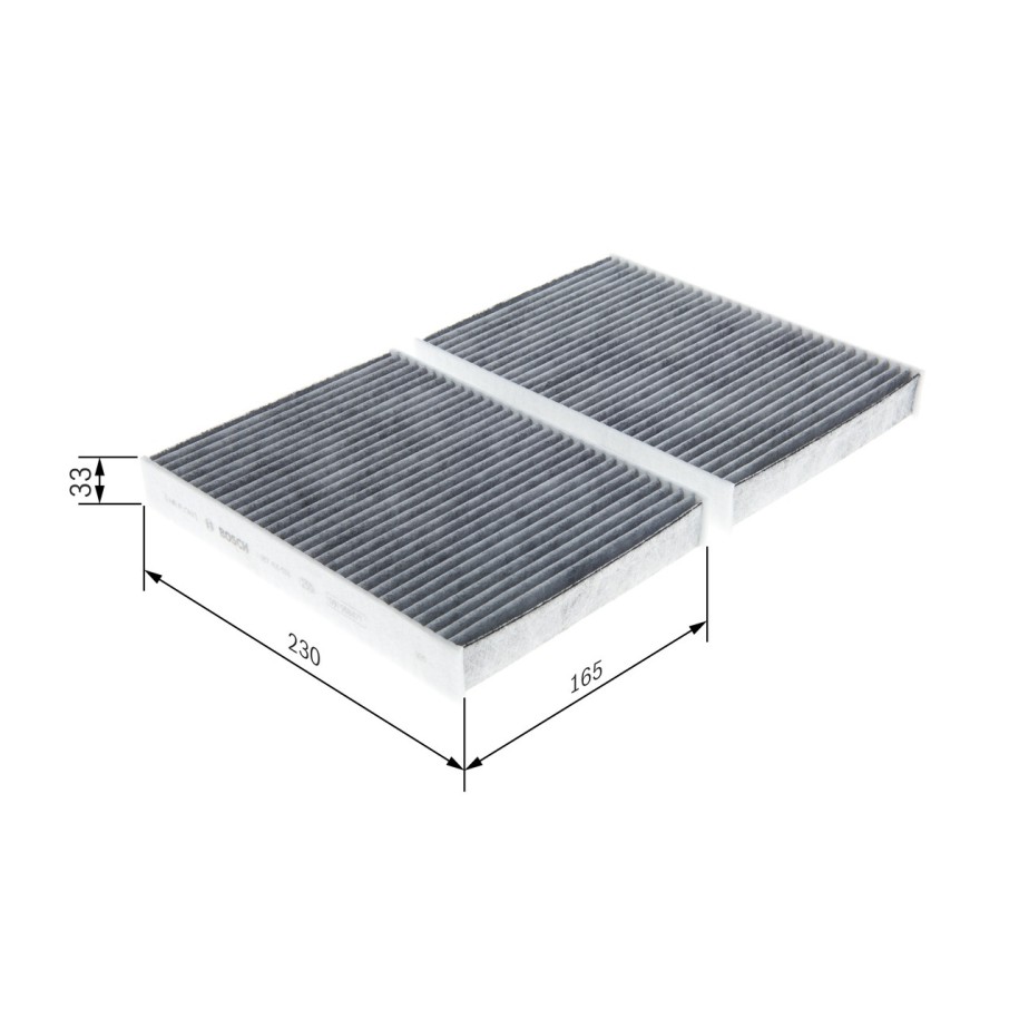 Filtre à pollen BOSCH 1987435578 pour BMW, ROLLS-ROYCE OE 64116996200 BOSCH