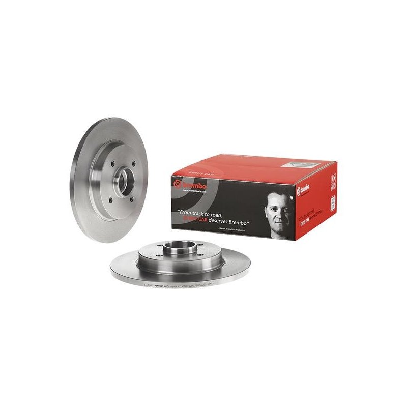 Disque de frein BREMBO 08.A729.17 pour CITROËN, DS, DS (CAPSA), PEUGEOT BREMBO