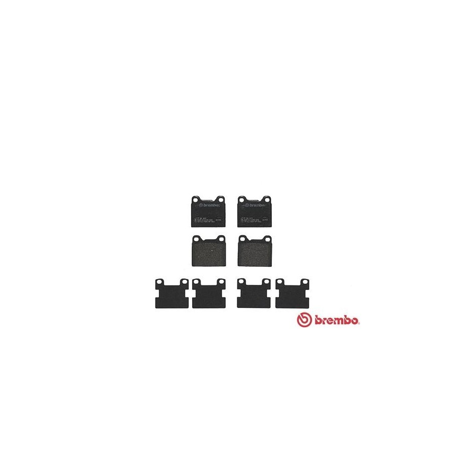 Jeu de plaquettes de frein BREMBO P86002 pour VOLVO BREMBO