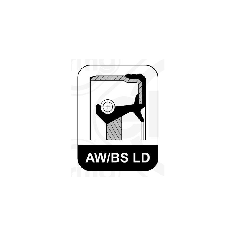 Joint d'étanchéité d'arbre de vilebrequin ELRING 763.713 pour ANADOL, BAOLONG et plus encore.. ELRING