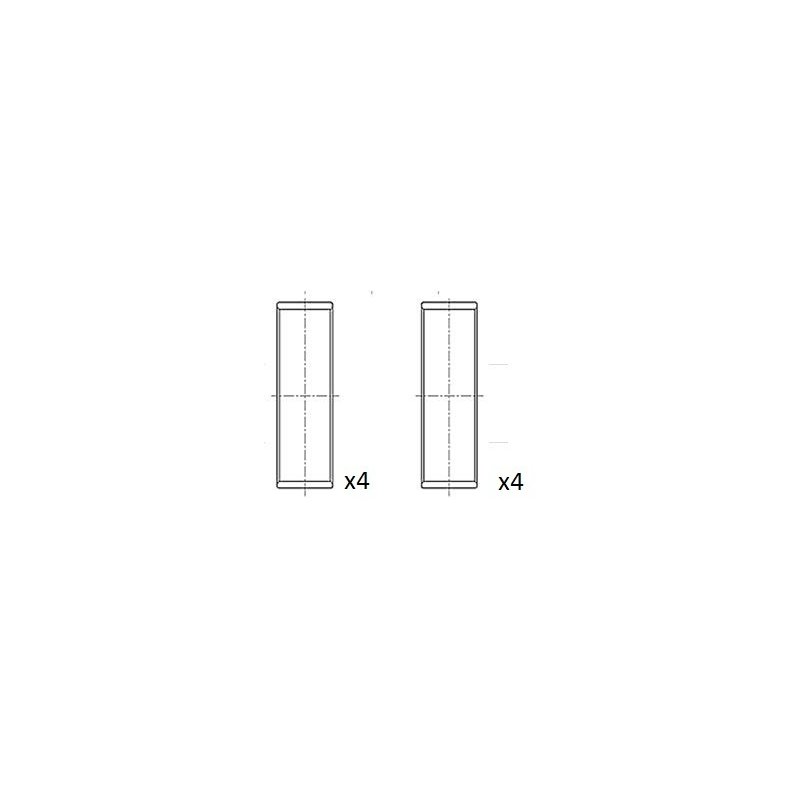 Connecting Rod Bearing FAI BB2026-025 OE Ref 0606AF FAI