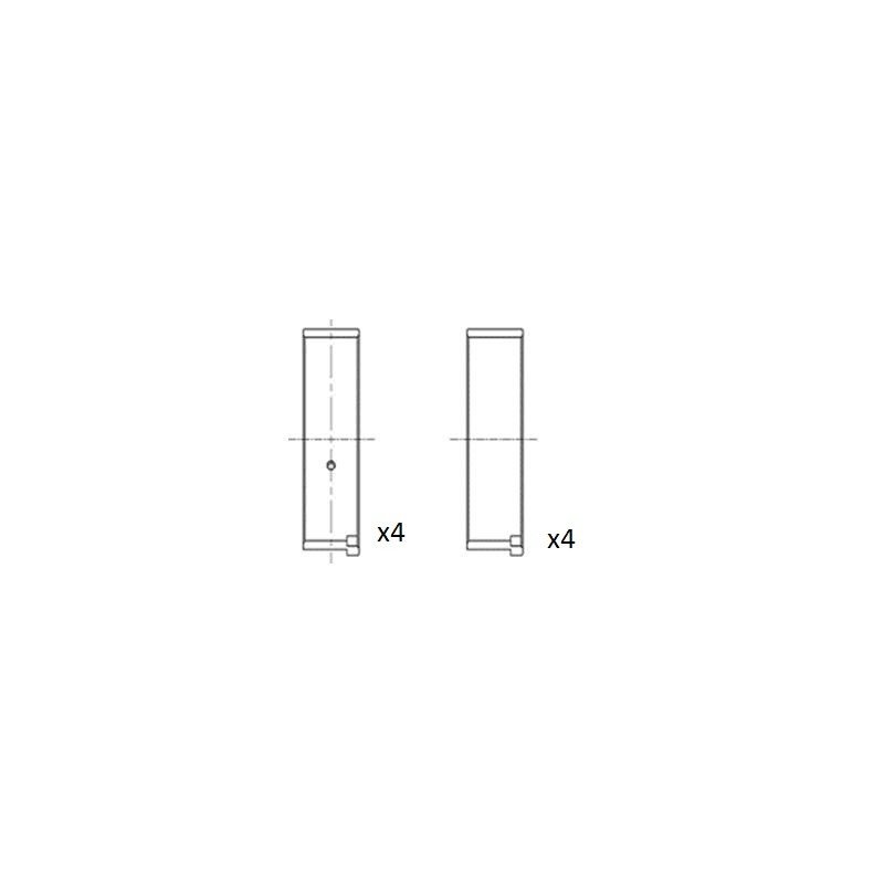 Connecting Rod Bearing FAI BB2045-STD OE Ref 0606W1 FAI