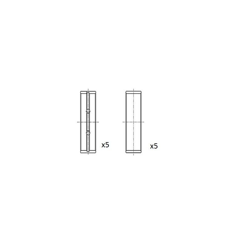 Crankshaft Bearing FAI BM1027-STD OE Ref 122150053 FAI
