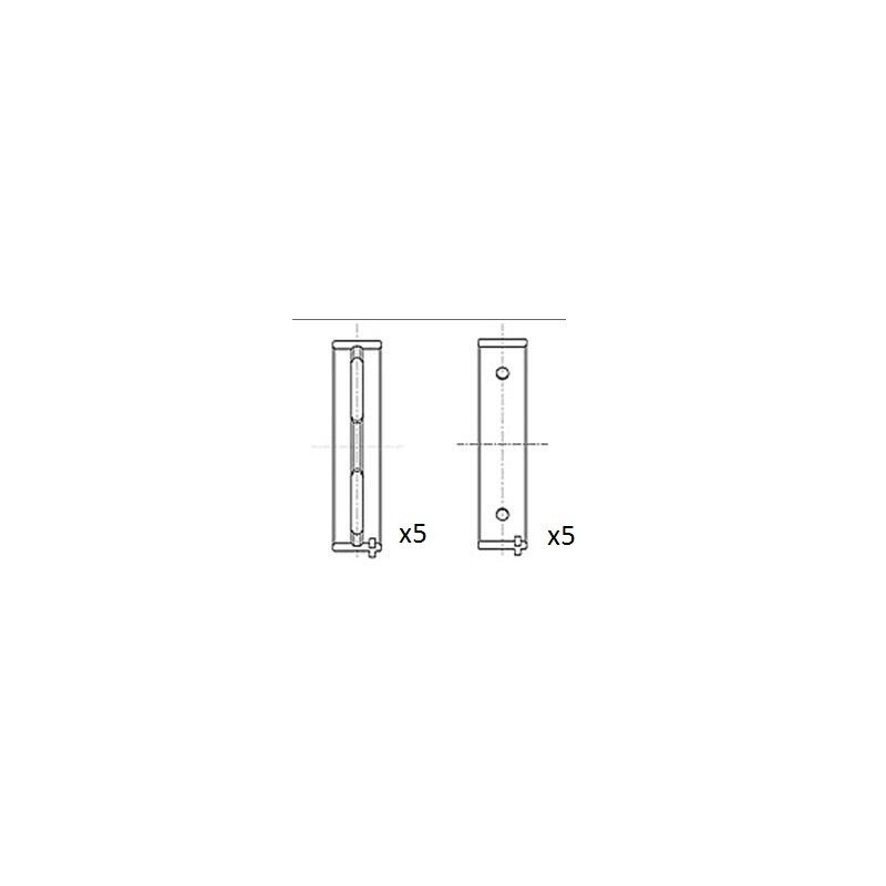 Crankshaft Bearing FAI BM1050-STD OE Ref 5895167 FAI