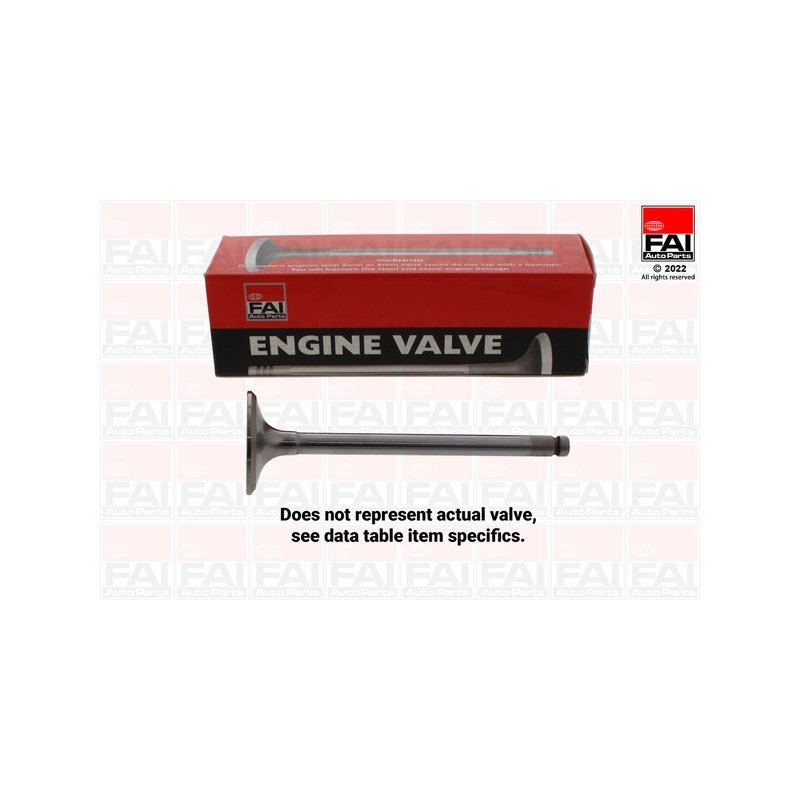 Exhaust Valve FAI EV95091 OE Ref 55206233 FAI