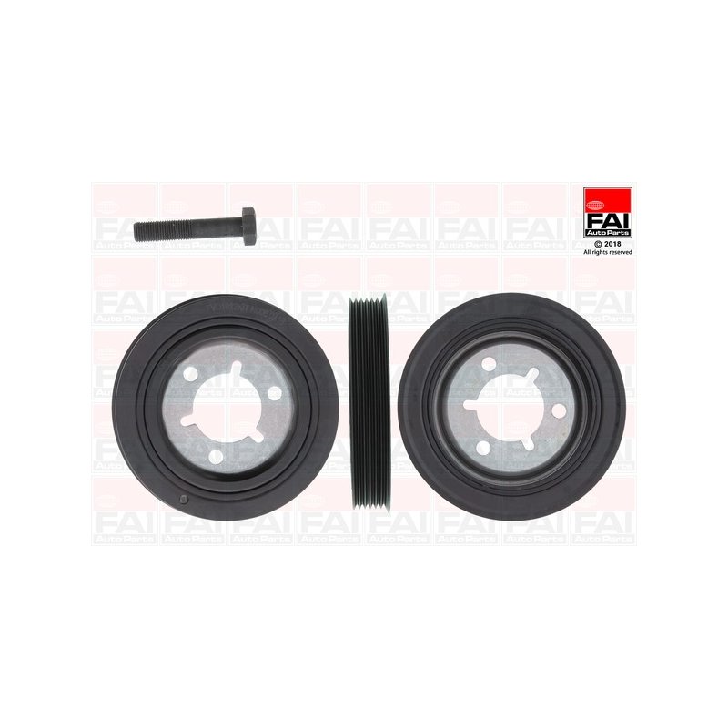 Crankshaft Belt Pulley Set FAI FVD1012K OE Ref 0515N0 FAI