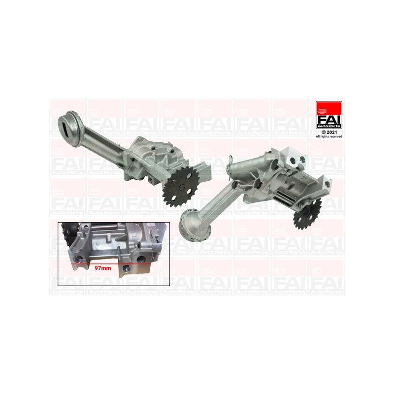 Oil Pump FAI OP273 OE Ref 150104919R FAI