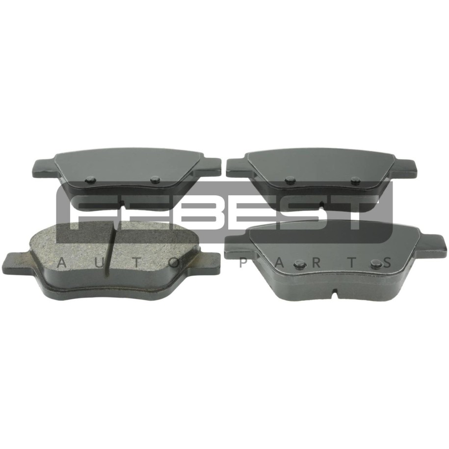 Kit de plaquettes de frein arrière FEBEST 2301-5K1R pour VW, AUDI, SKODA, SEAT FEBEST