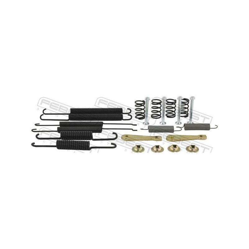 Kit d'accessoires pour mâchoires de frein FEBEST 2304-1JR-KIT pour AUDI, SEAT et plus encore... FEBEST