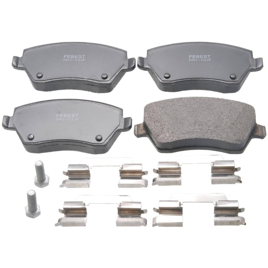 Kit de plaquettes de frein avant FEBEST 2401-CLIF pour RENAULT et plus encore... FEBEST