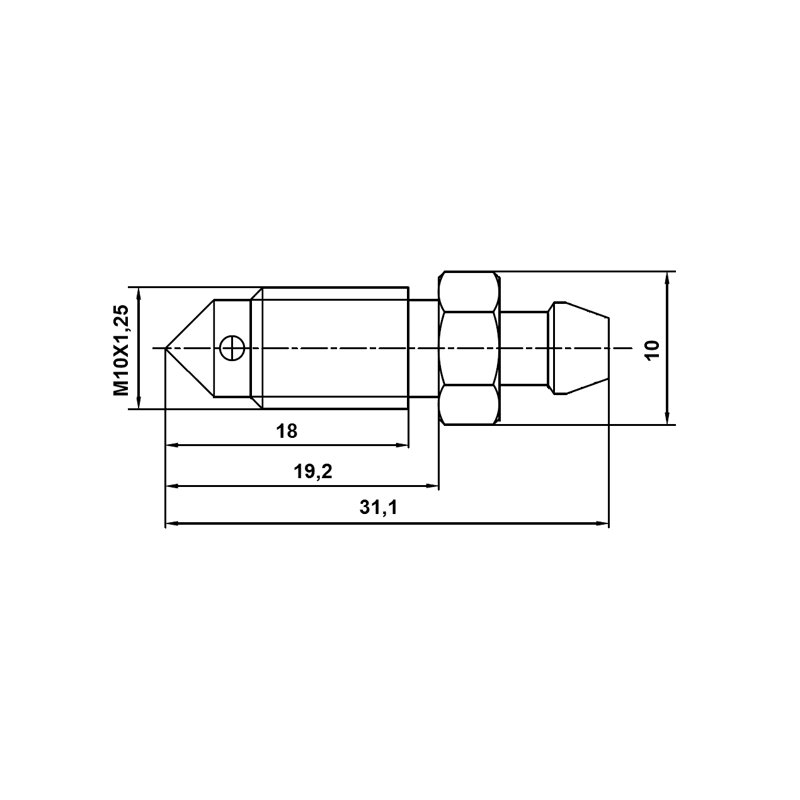 Raccords d'étrier de frein FEBEST 8870-011 pour ACURA, HONDA FEBEST