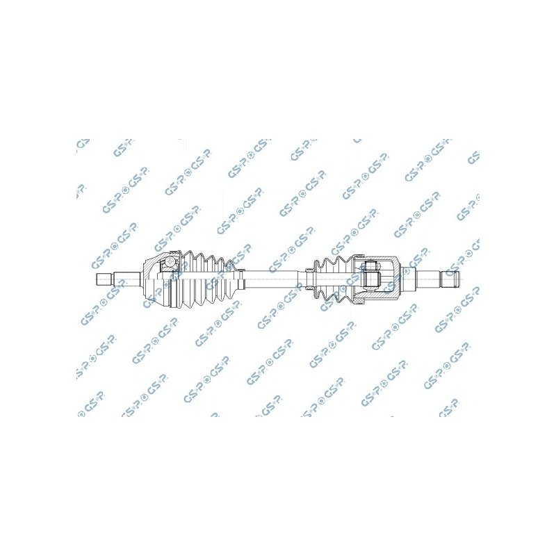 Arbre de transmission (joint homocinétique) GSP 202012 pour CHERY COWIN, référence d'origine A112203010BL GSP
