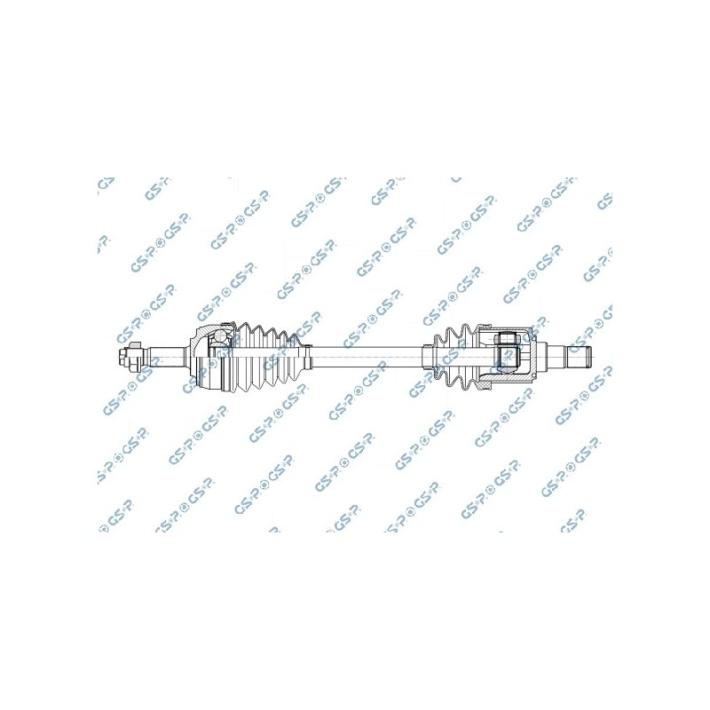 Arbre de transmission (joint homocinétique) GSP 202031 pour CHERY ARRIZO OE J422203010BA GSP