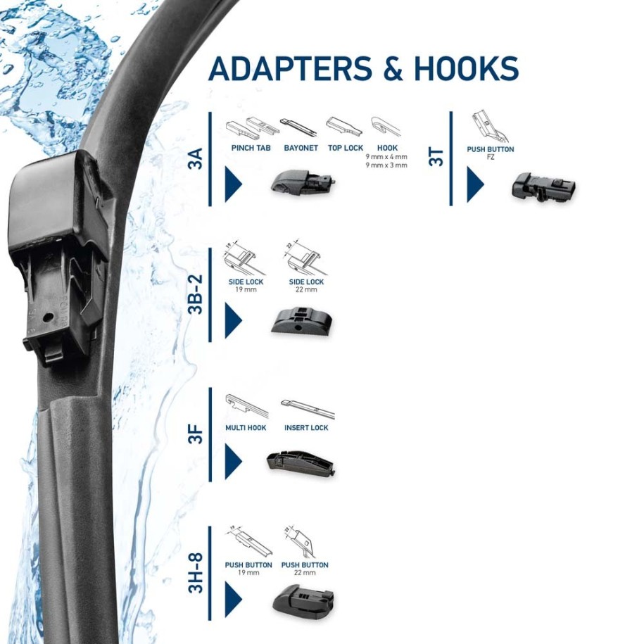 Wiper Blade HELLA 9XW 358 061-161 HELLA