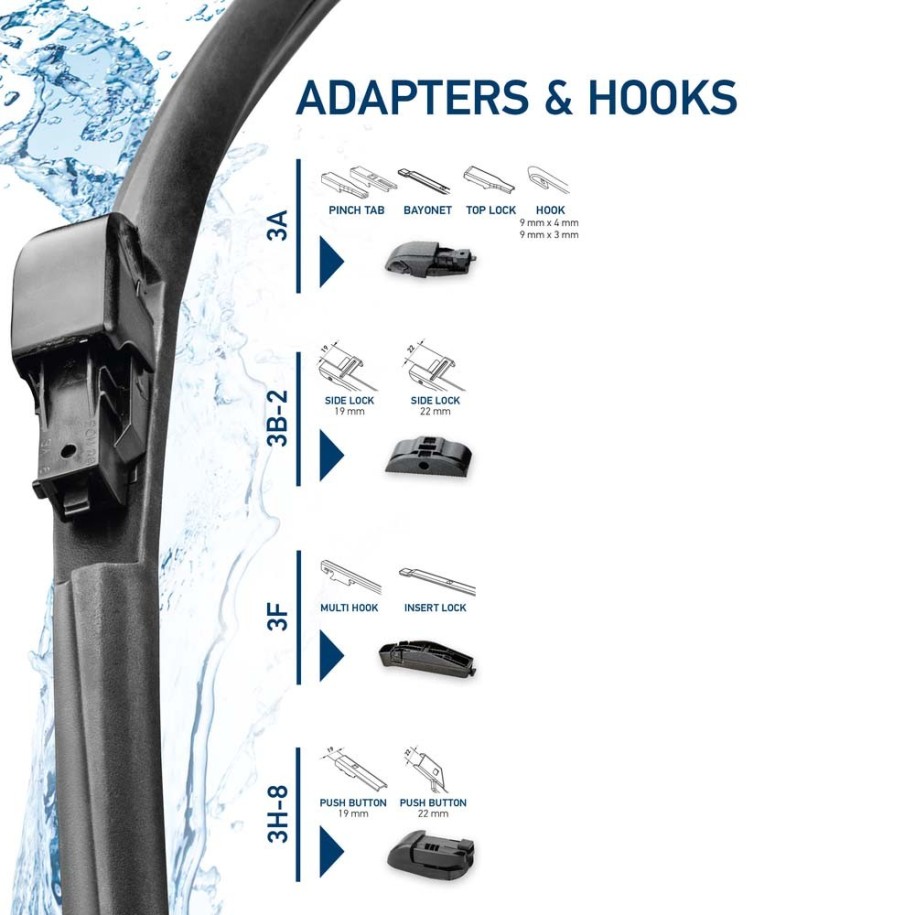 Wiper Blade HELLA 9XW 358 061-231 HELLA