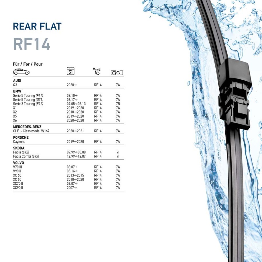 Wiper Blade HELLA 9XW 358 179-141 HELLA