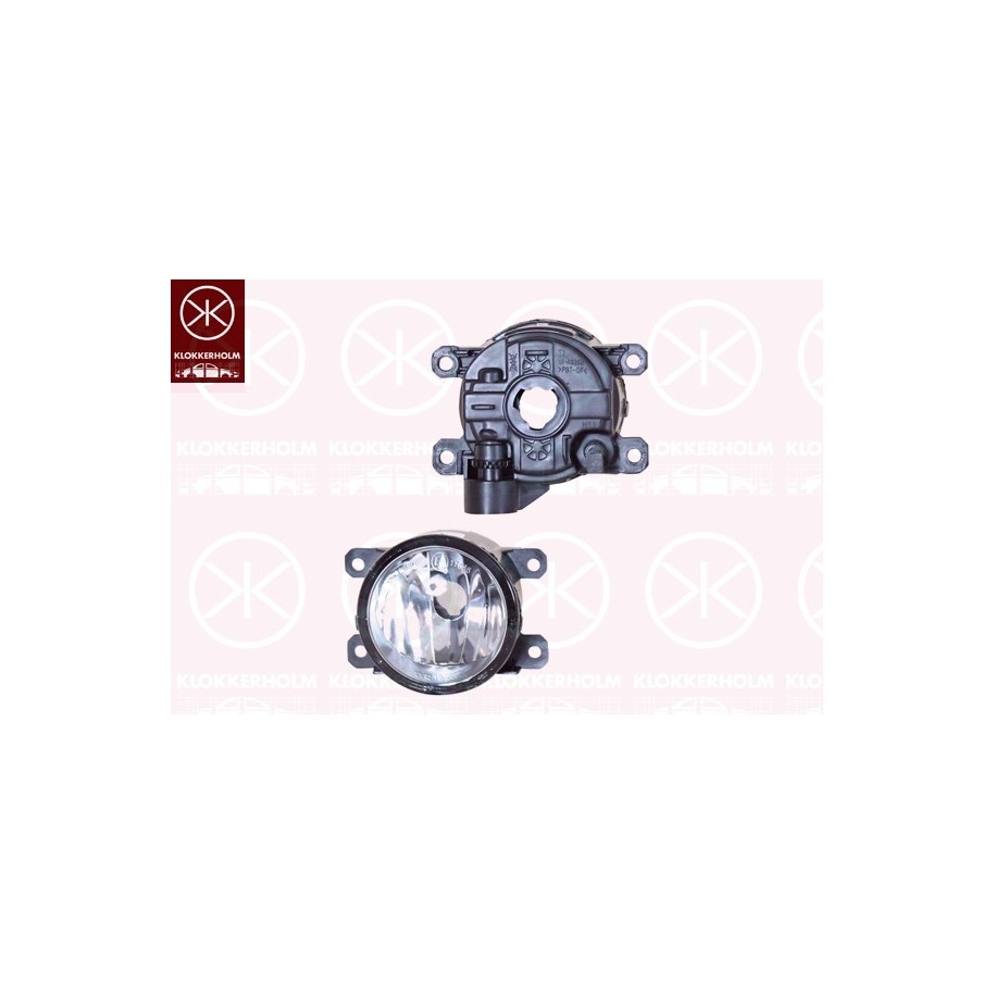 Feu antibrouillard avant 05390280 pour CITROËN, PEUGEOT, TOYOTA, DS KLOKKERHOLM