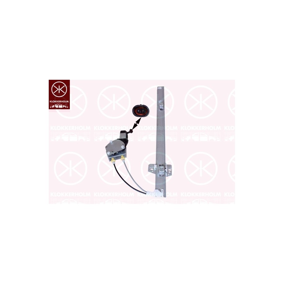 Lève-vitre 50881101 pour IVECO, RENAULT, VAUXHALL, NISSAN KLOKKERHOLM