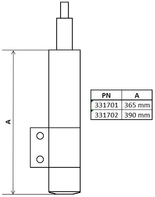 Shock Absorber KYB 331701 OE Ref 2E0413023 KYB