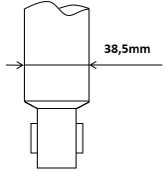 Shock Absorber KYB 343484 OE Ref 2E0513029AC KYB