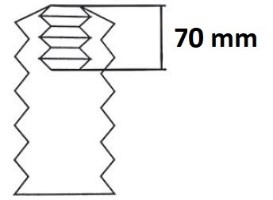 Shock Absorber Dust Cover Kit KYB 910357 OE Ref 1K0412303B KYB