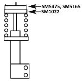 Top Mount KYB SM1022 OE Ref 30647763 KYB