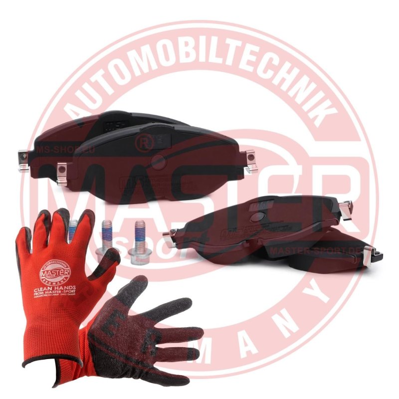 Brake Pad Set + Cleaner MASTER-SPORT 13046026092N-SET-MSP OE Ref 2K5698151B MASTER SPORT