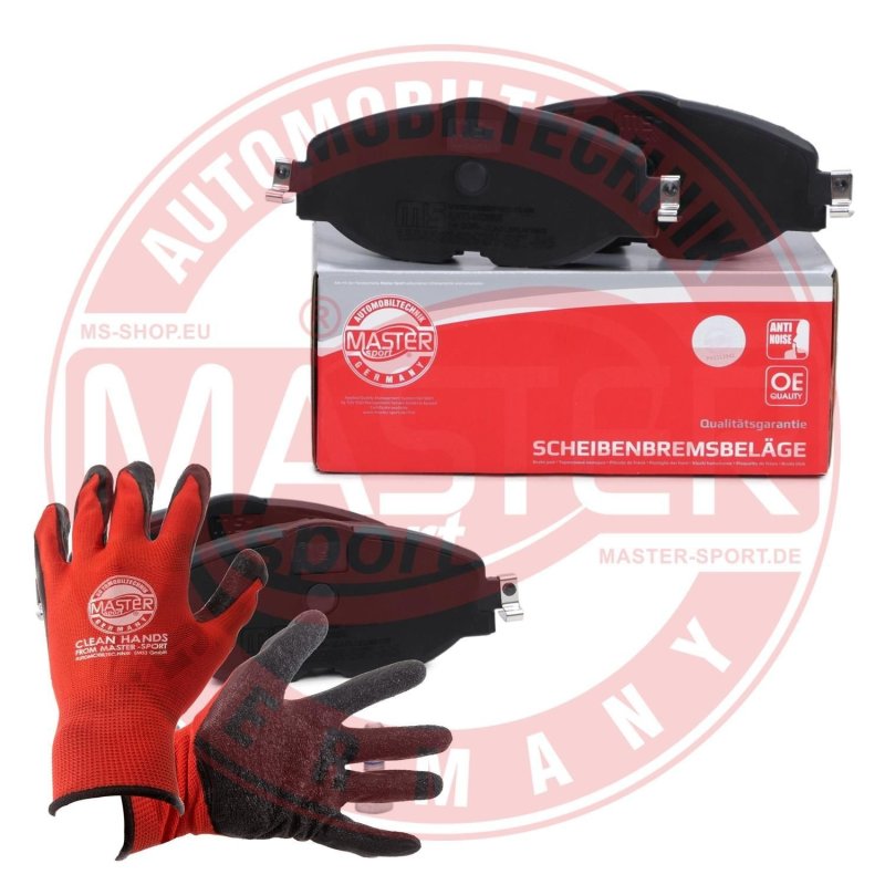 Brake Pad Set + Cleaner MASTER-SPORT 13046026092N-SET-MSP OE Ref 2K5698151B MASTER SPORT