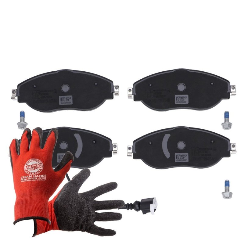 Brake Pad Set + Cleaner MASTER-SPORT 13046026172N-SET-MSP OE Ref 8V0698151C MASTER SPORT