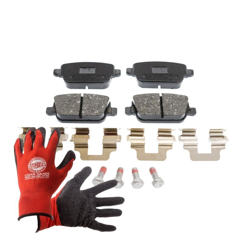 Brake Pad Set + Cleaner MASTER-SPORT 13046027232N-SET-MSP OE Ref 1439867 MASTER SPORT