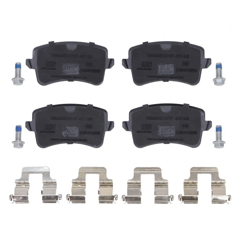 Brake Pad Set MASTER-SPORT 13046027472T-SET-MS OE Ref 8K0698451A MASTER SPORT