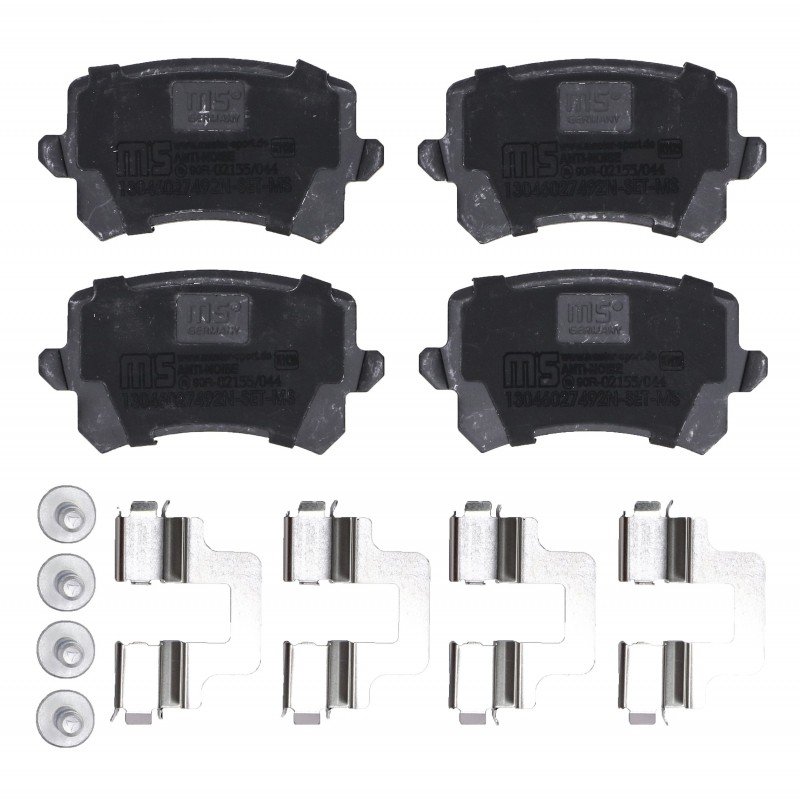 Brake Pad Set MASTER-SPORT 13046027492N-SET-MS OE Ref 1K0698451G MASTER SPORT