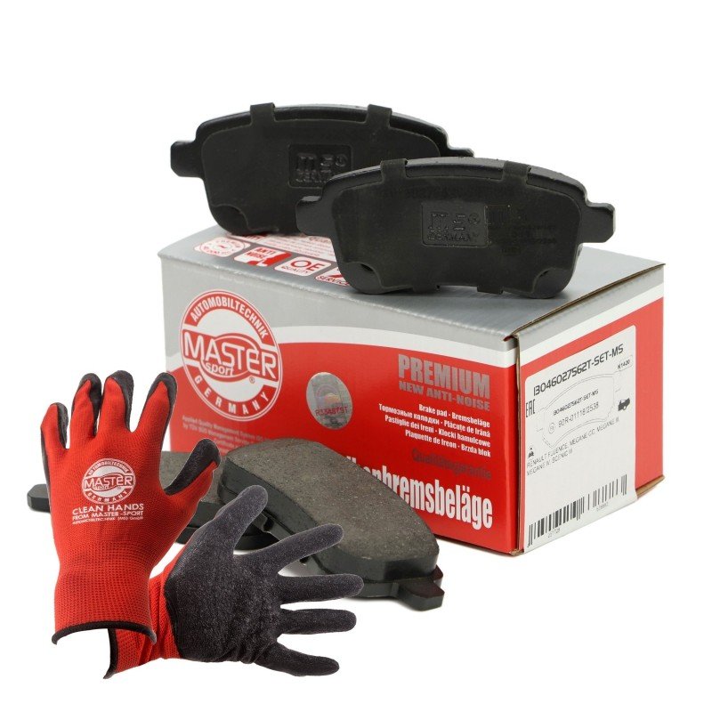 Brake Pad Set + Cleaner MASTER-SPORT 13046027562T-SET-MSP OE Ref 440603558R MASTER SPORT