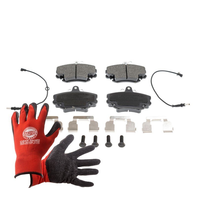 Brake Pad Set + Cleaner MASTER-SPORT 13046028342N-SET-MSP OE Ref 410602192R MASTER SPORT