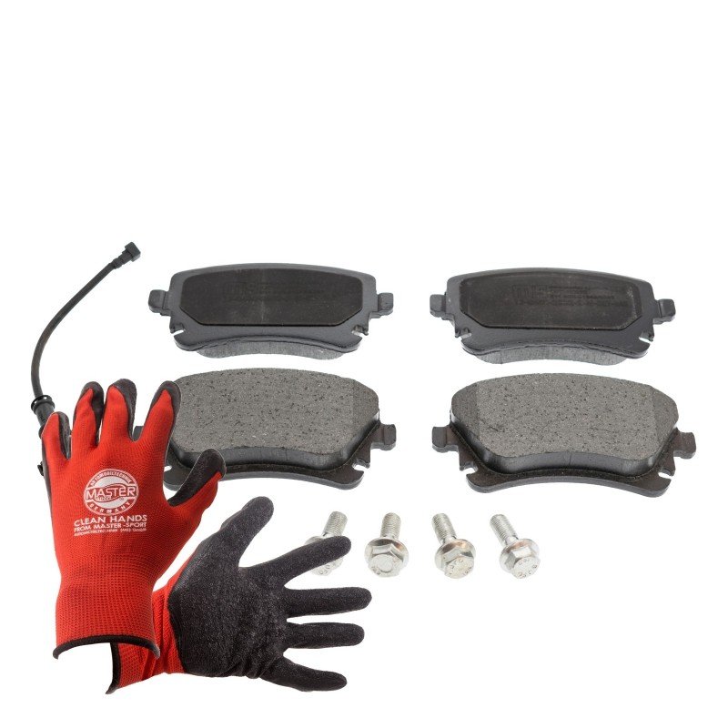 Brake Pad Set + Cleaner MASTER-SPORT 13046028822N-SET-MSP OE Ref 7E0698451 MASTER SPORT