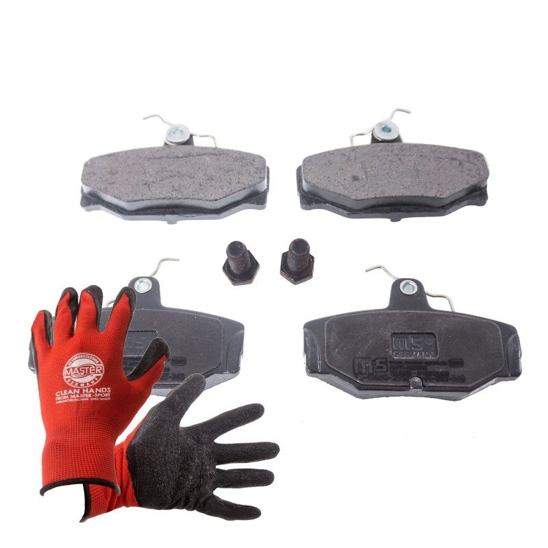 Brake Pad Set + Cleaner MASTER-SPORT 13046029282N-SET-MSP OE Ref 1638880 MASTER SPORT