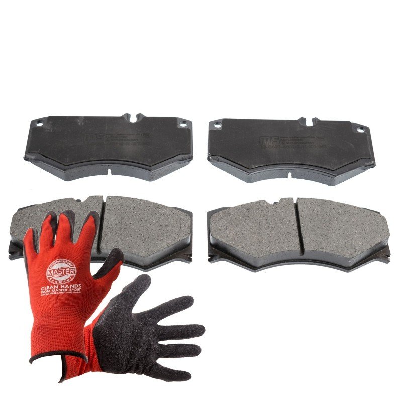 Brake Pad Set + Cleaner MASTER-SPORT 13046044012N-SET-MSP OE Ref 0014201420 MASTER SPORT