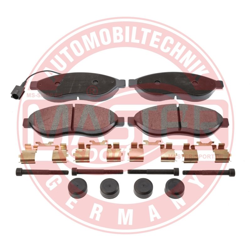 Brake Pad Set MASTER-SPORT 13046048072T-SET-MS OE Ref 1612433880 MASTER SPORT